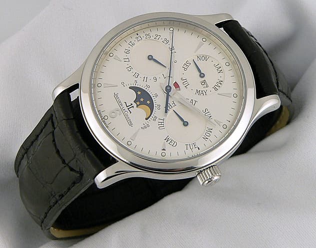 Jaeger LeCoultre Master Perpetual Steel Silver
