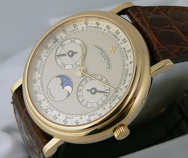 Vacheron Constantin Triple Date 
Moon Yellow