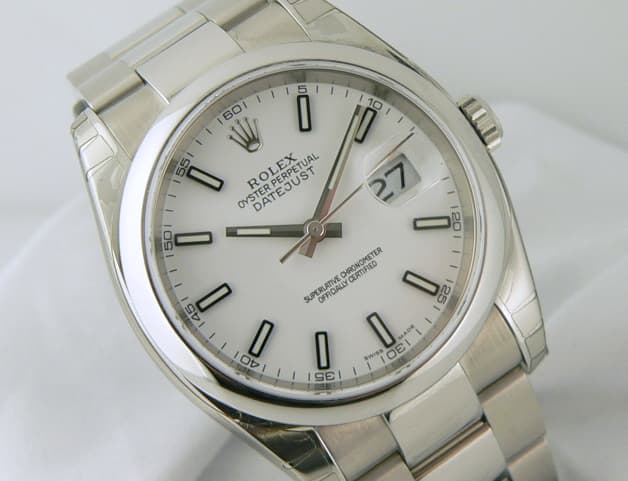 Rolex Datejust White