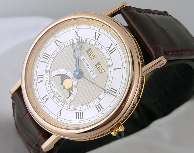 Breguet Serpentine Triple date moon Rose
