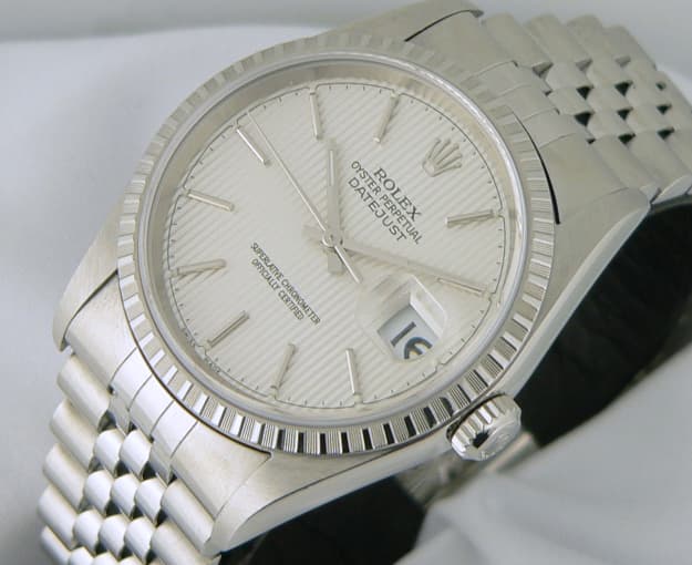 Rolex Datejust Tapestry Dial Steel