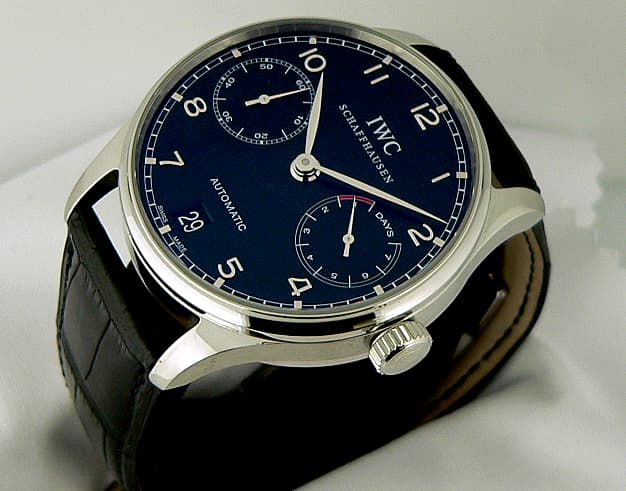 IWC Portugieser 5001 7 Days Steel Black