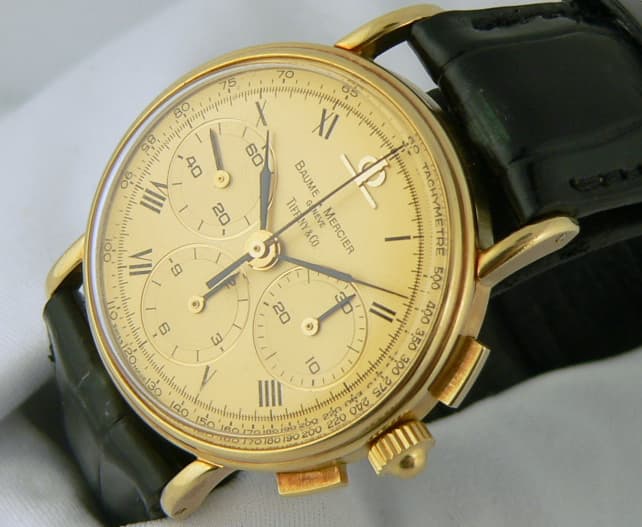 Baume & Mercier Vintage Chrono 18K YG

