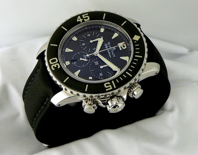Blancpain Fifty Fathoms SS/Rubber Black