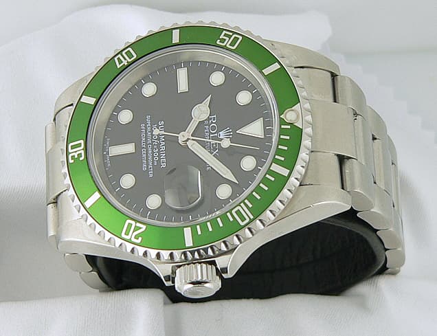 Rolex Submariner Steel
Green Bezel