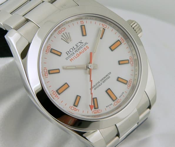 Rolex Milgauss
SS/SS
White 