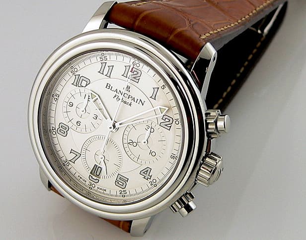 Blancpain Flyback Strap White Dial