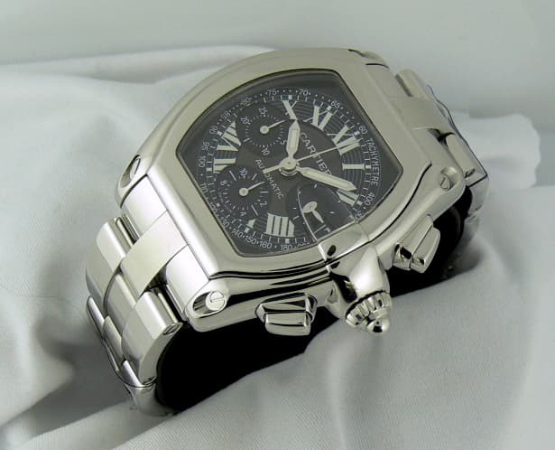 Cartier Roadster Chrono SS/SS