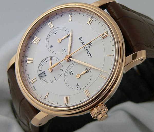 Blancpain Single Button Chrono Rose