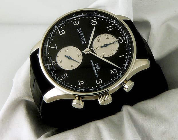 IWC Portugieser Black Dial
grey subdials
