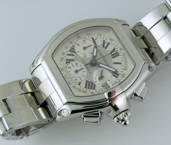 Cartier Roadster Chrono SS/SS
