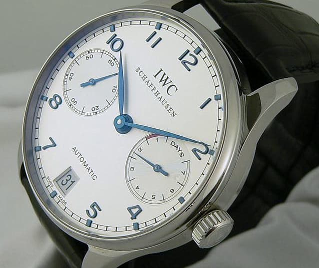 IWC Portugieser 5001 7 Days Steel White