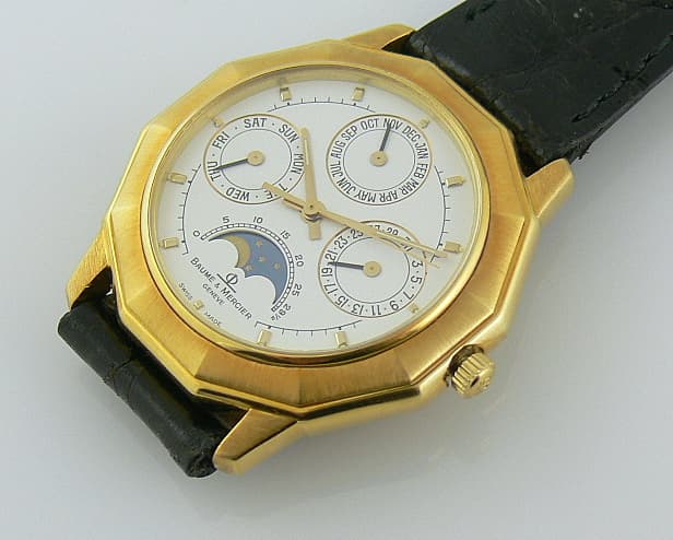 Baume & Mercier Riviera YG Triple Date