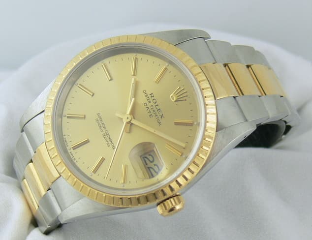 Rolex Oyster Date 2 Tone