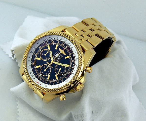 Breitling Bentley 6.75
YG/YG