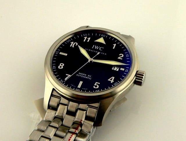 IWC Mark XV Spitfire SS/SS Black