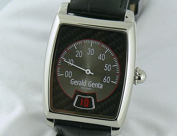 Gerald Genta Retro Solo Steel
Black/Grey