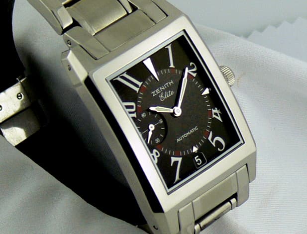 Zenith  Elite Square SS/SS Black