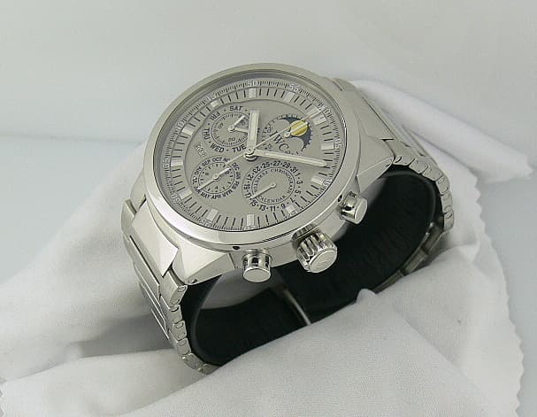 IWC GST Perpetual SS/SS Gray Dial