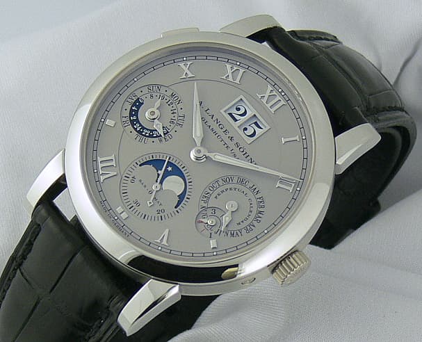 A. Lange and Sohne Langematik Perpetual 
Platinum