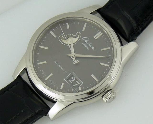 Glashutte Original Senator Moon Steel