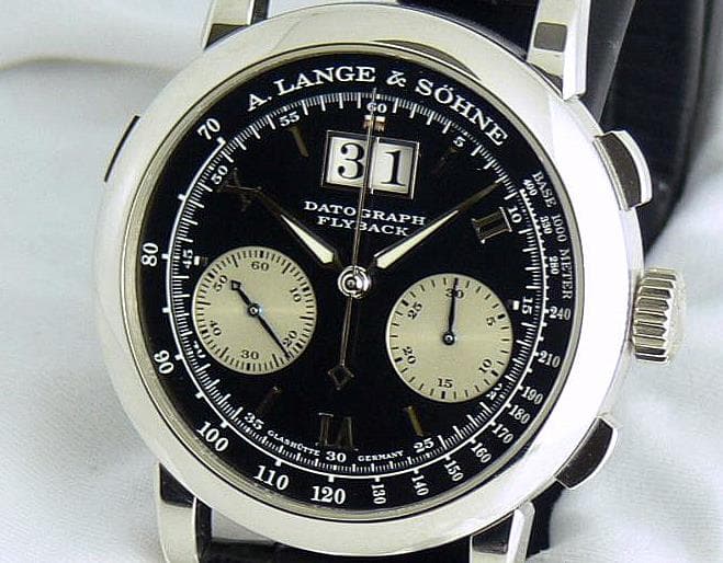 A. Lange and Sohne Datograph Platinum