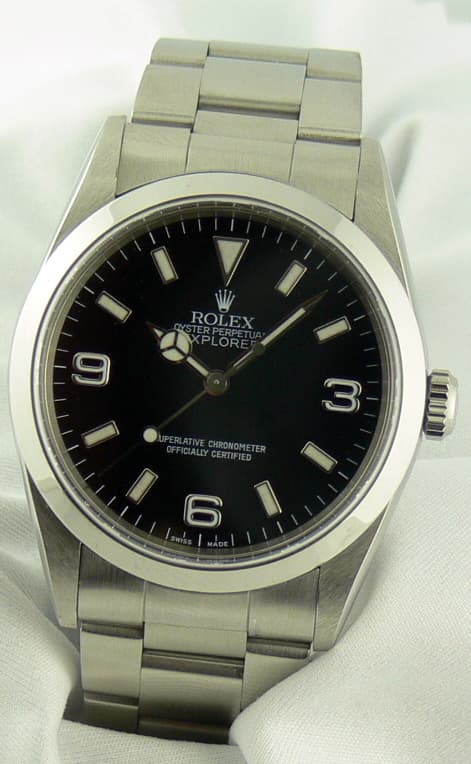 Rolex Explorer I Black


