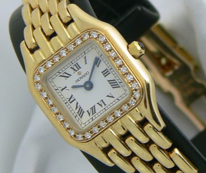 Movado Aviso 14K YG/YG
