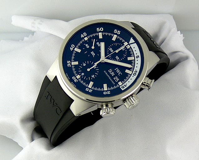 IWC Aquatimer Chrono Steel Rubber