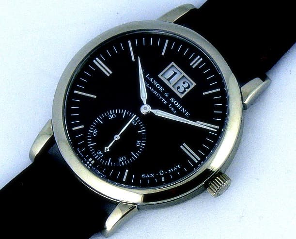 A. Lange and Sohne Langematik Date White Gold