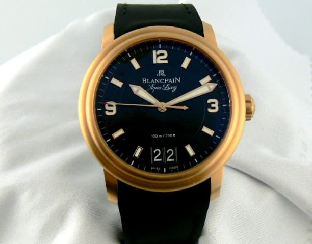 Blancpain Aqualung Rose Rubber