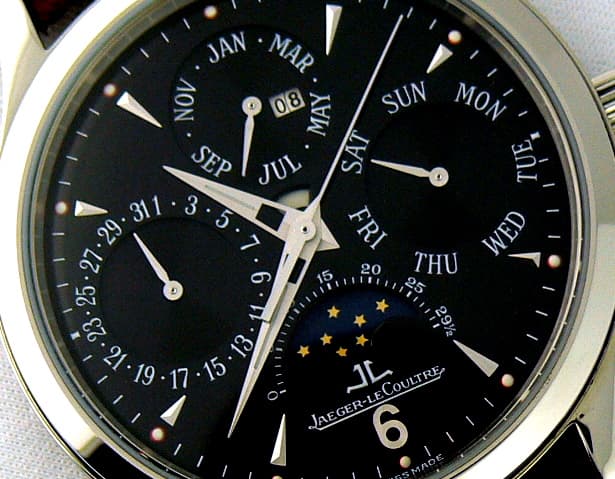 Jaeger LeCoultre Master Perpetual SS Black