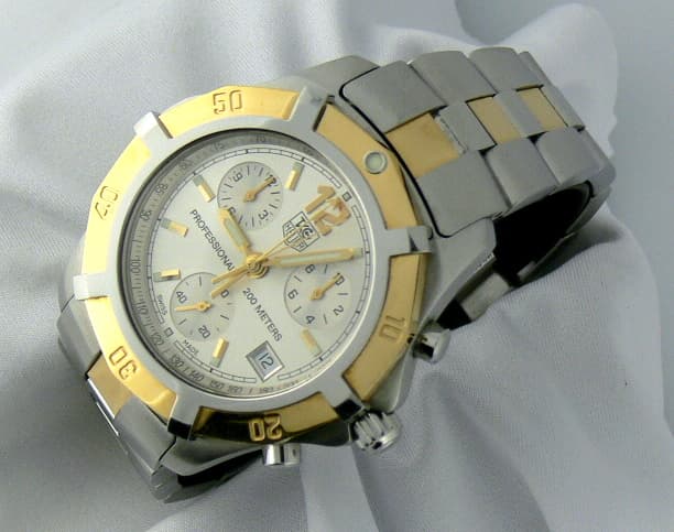 TAG Heuer Aquaracer Pro 
ss/18K

