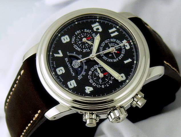 Blancpain 2585 QP Chrono Steel
