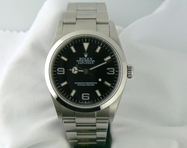 Rolex Explorer I Black


