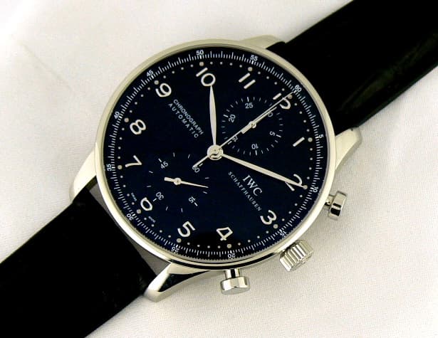 IWC Portugieser Chrono Black Dial
 