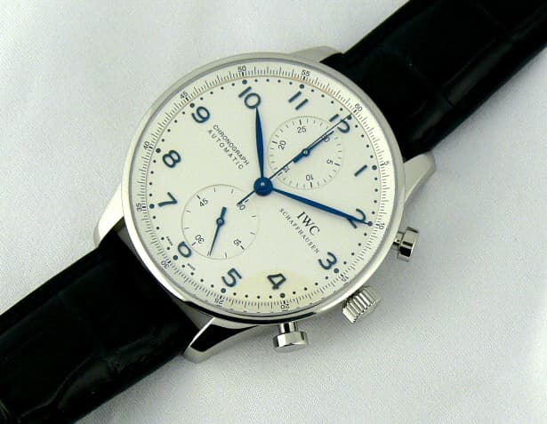 IWC Portugieser Chrono Silver Dial


