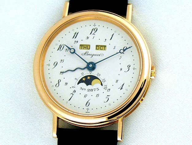 Breguet Serpentine Triple date moon Rose Gold
