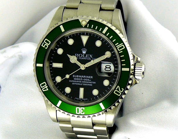 Rolex Submariner Steel
Green Bezel