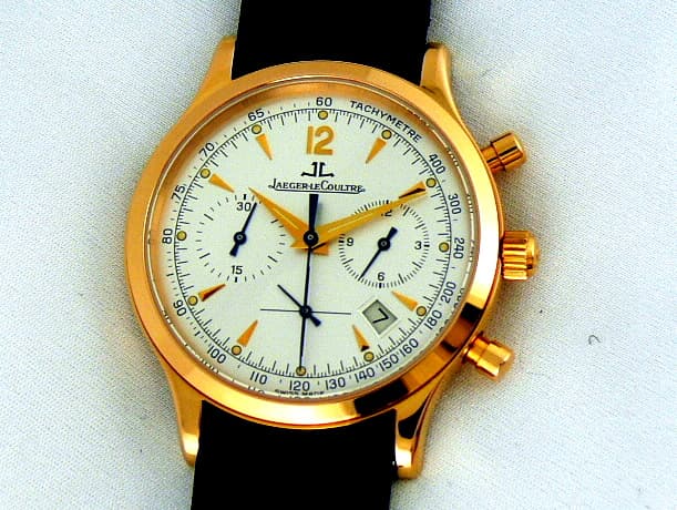 Jaeger LeCoultre Master Chrono Qtz Rose Silver