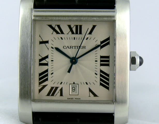 Cartier Tank Francaise Grand Modele Yearling Automatic