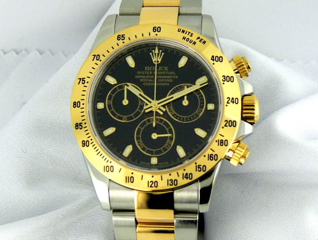Rolex Daytona 2T Black Dial