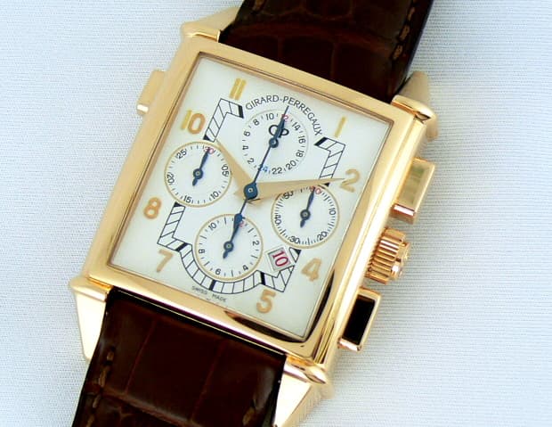 Girard Perregaux Vintage 1945 Chrono GMT Rose