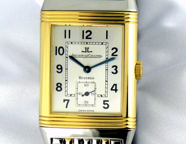 Jaeger LeCoultre Reverso Grande Taille 18k YG/SS Manual
 