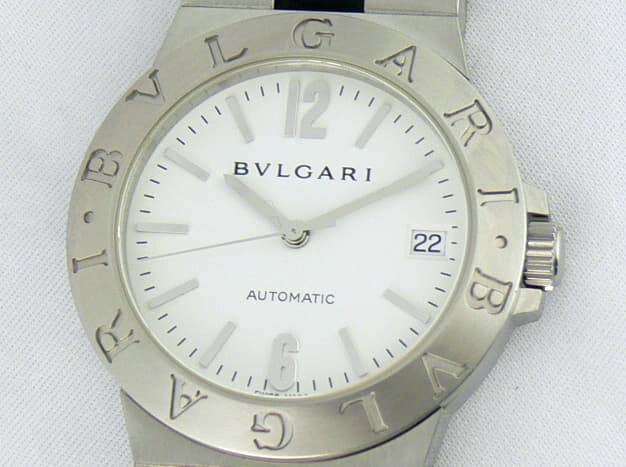 Bulgari Diagono Sport Auto White
