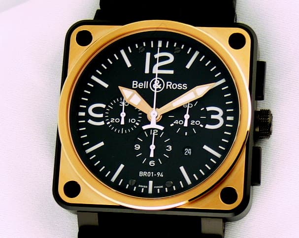 Bell & Ross BR 01-94 Chronograph
Pink Gold
