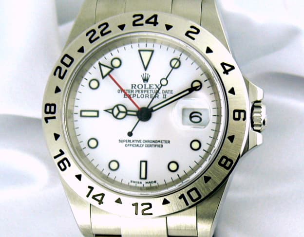 Rolex Explorer II White Dial
