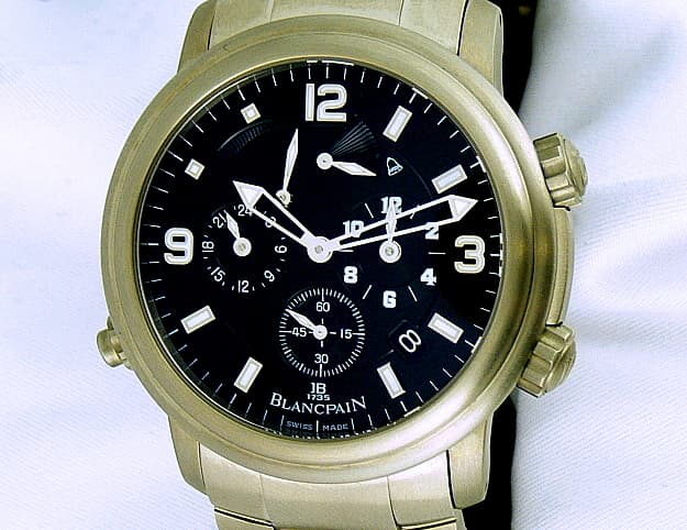 Blancpain Alarm Titanium,
Leman GMT