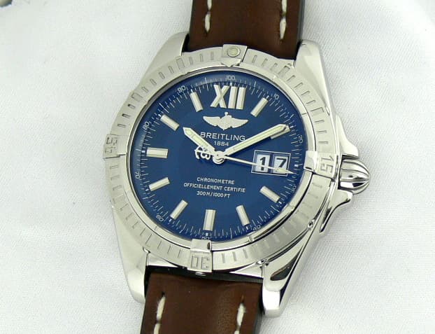 Breitling Cockpit Blue Dial

