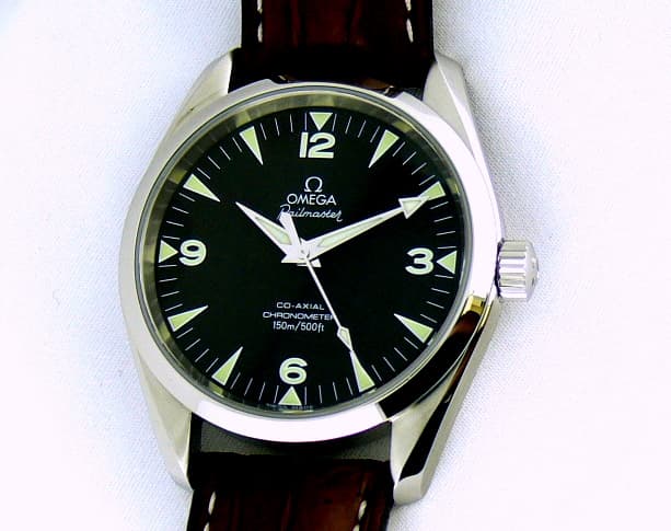 Omega Aqua Terra Railmaster SS Black Dial
